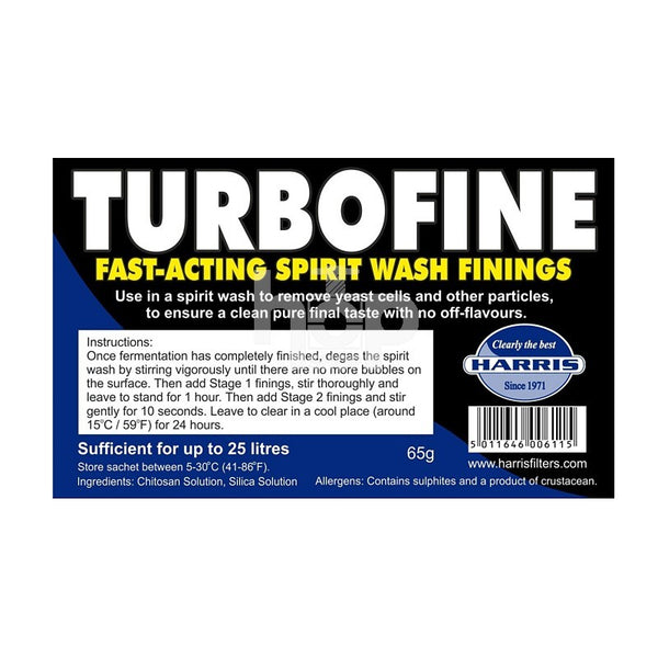 Turbofine Spirit Wash Finings