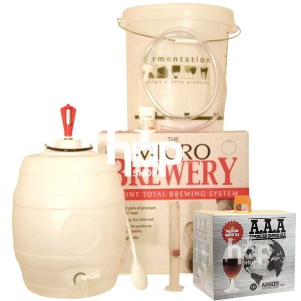Micro Brewery 40 Pint Starter Kit - Amber Ale