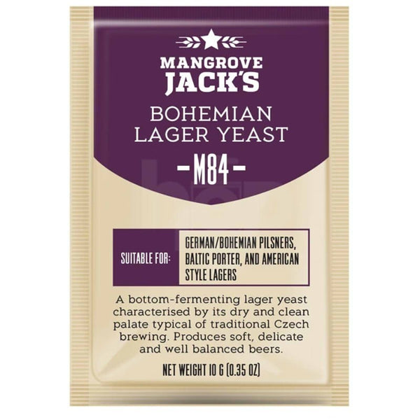 Mangrove Jack's M84 - Bohemian Lager Yeast 10g