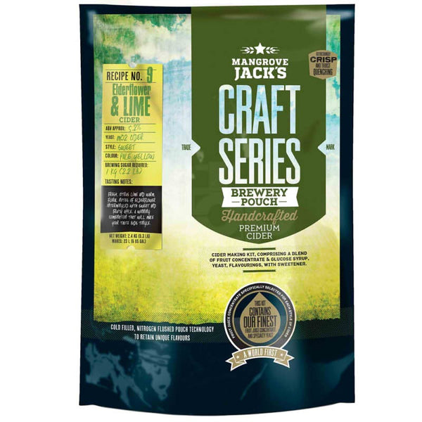 Mangrove Jack's - Elderflower and Lime Cider Kit
