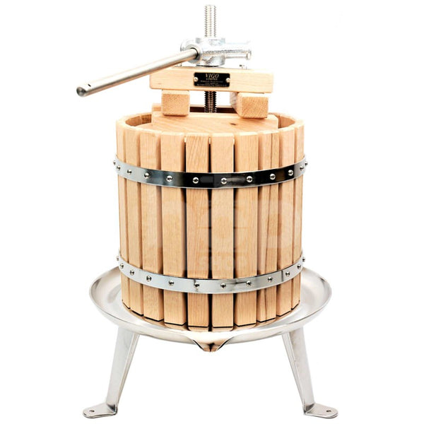 12 Litre Spindle Press - Stainless Steel