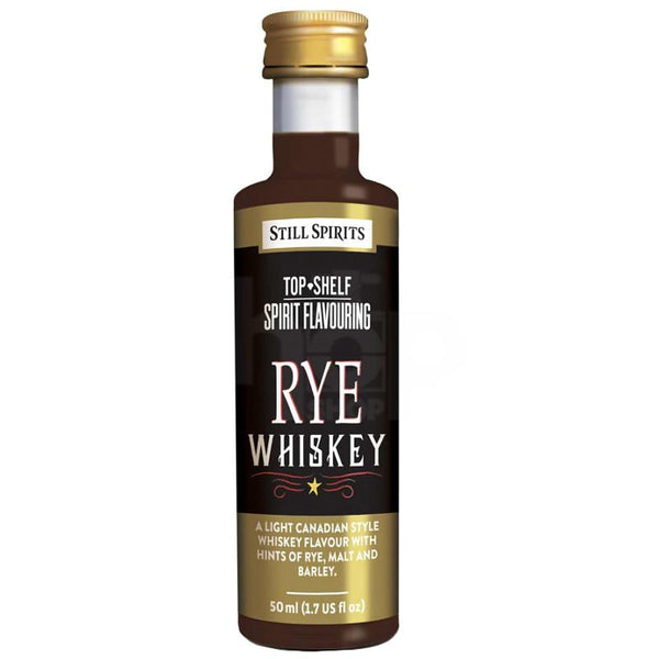Still Spirits Top Shelf - Rye Whiskey Flavouring