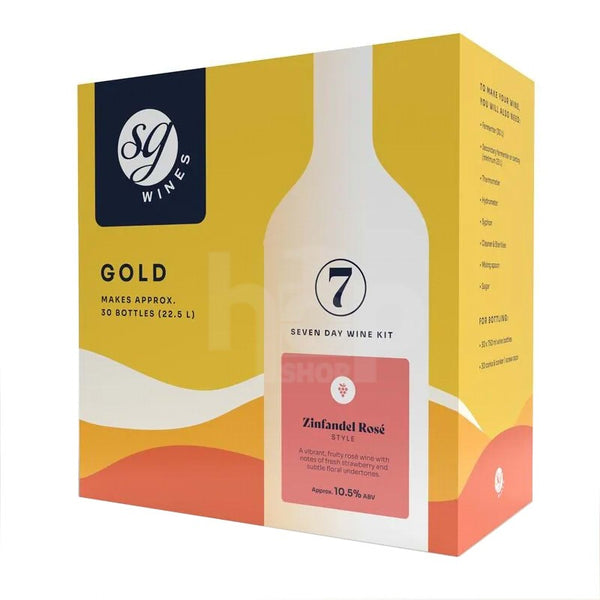 SG Wines Gold Zinfandel Rosé 30 Bottle Wine Kit