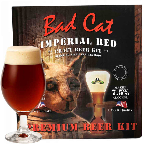 Bulldog Brews Bad Cat Imperial Red Beer Kit