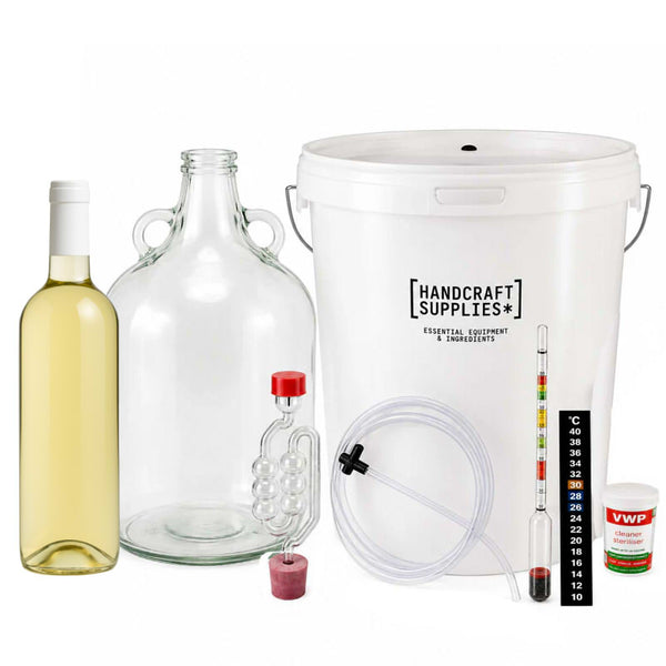 Beginner White Wine Starter Kit for 6 Bottles