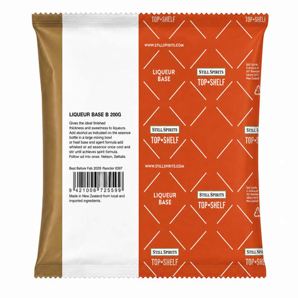 Top Shelf Liqueur Base B