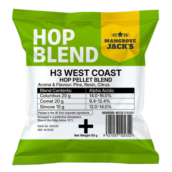 Mangrove Jack's H3 West Coast Hops 50g