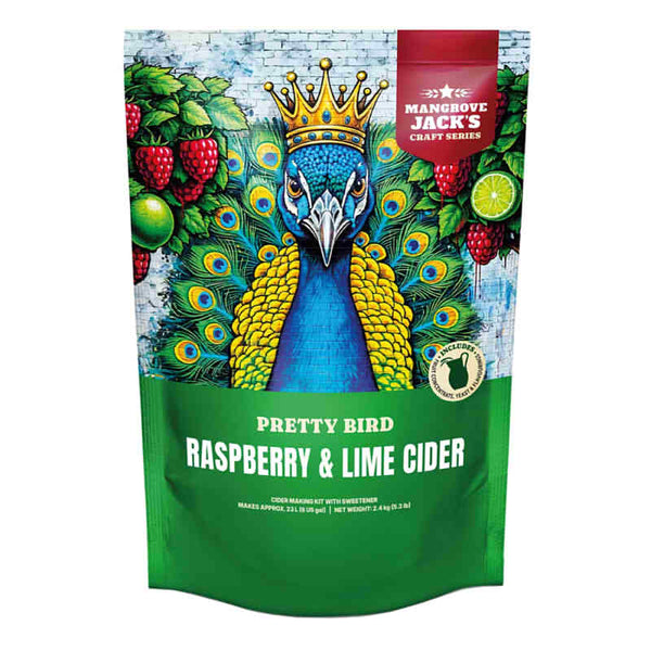 Mangrove Jack's Craft Series Raspberry & Lime Cider Kit – Pretty Bird