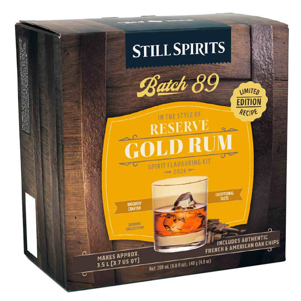 Still Spirits Batch 89 Reserve Gold Rum Flavouring Kit