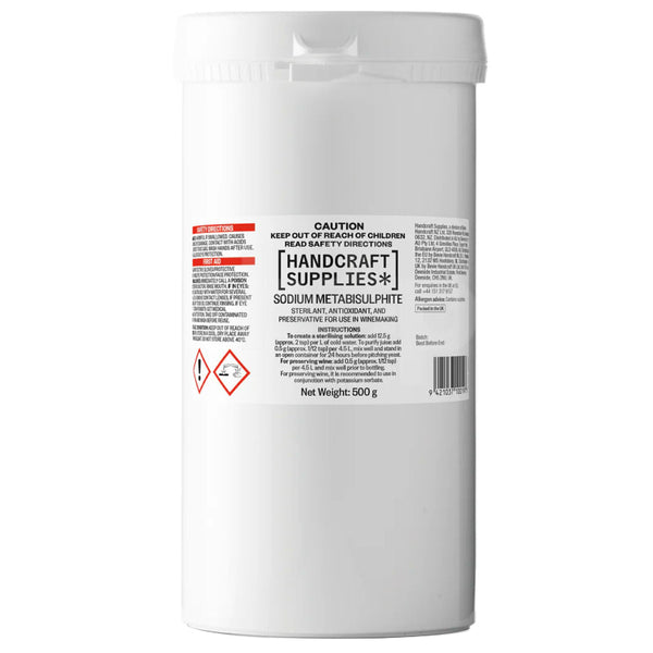 Sodium Metabisulphite (Campden Powder) 500g
