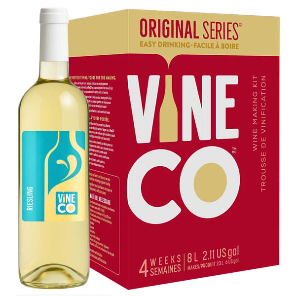 VineCo Original Series Riesling 30 Bottle Wine Kit