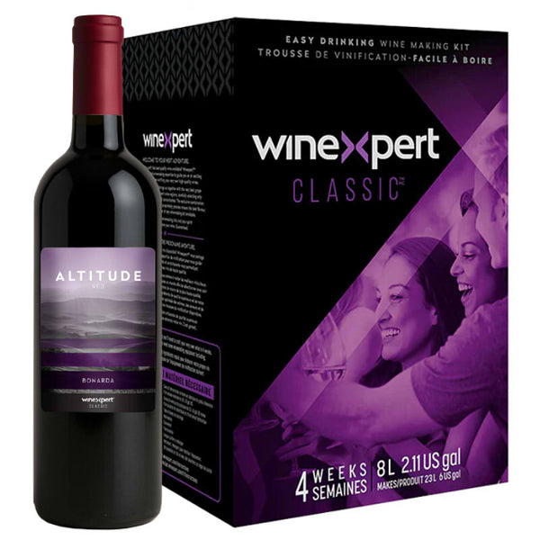 WinExpert Classic Altitude Red – 30 Bottle Wine Kit