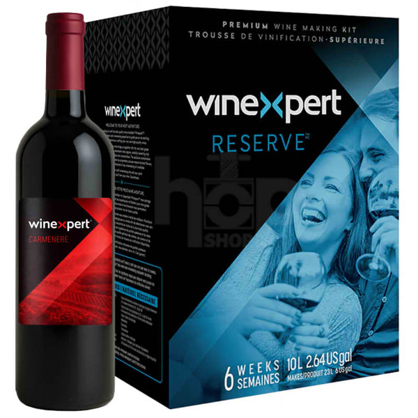 WinExpert Reserve Carmenere, Chilean – 30 Bottle Wine Kit