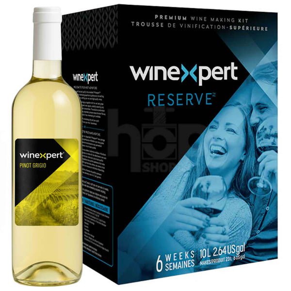 WinExpert Reserve Italian Pinot Grigio – 30 Bottle Wine Kit