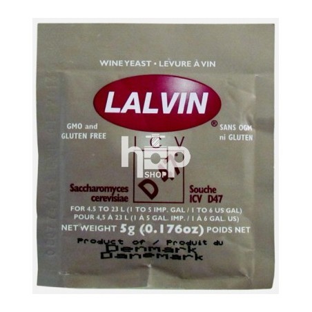 Lalvin D47 Wine Yeast