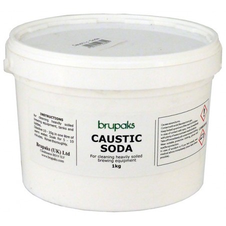 Caustic Soda, Sodium Hydroxide 1kg