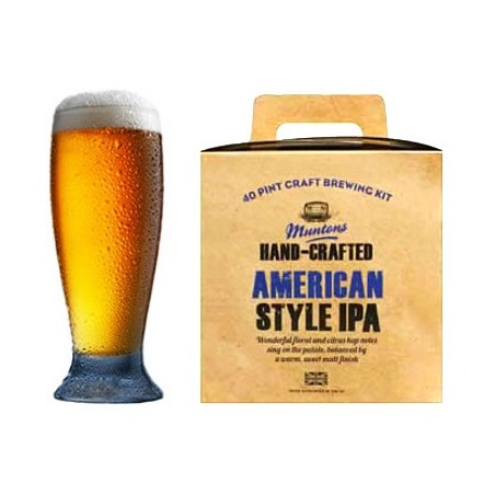 Muntons Hand Crafted American Style IPA Beer Kit