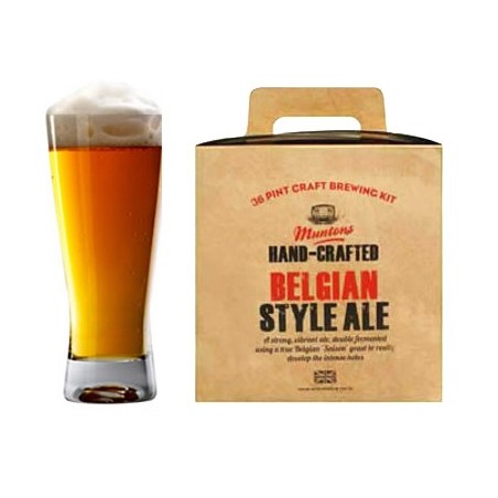 Muntons Hand Crafted Belgian Style Ale Beer Kit