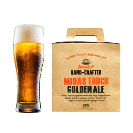 Muntons Hand Crafted Midas Touch Golden Ale Beer Kit