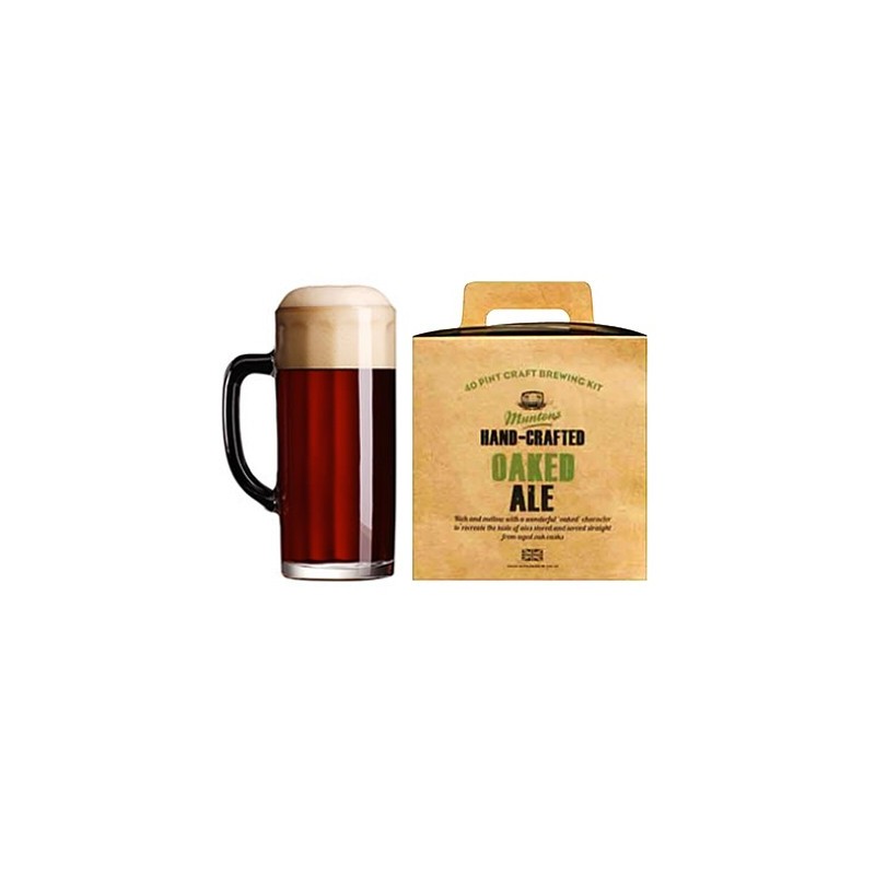 Muntons Hand Crafted Oaked Ale Beer Kit