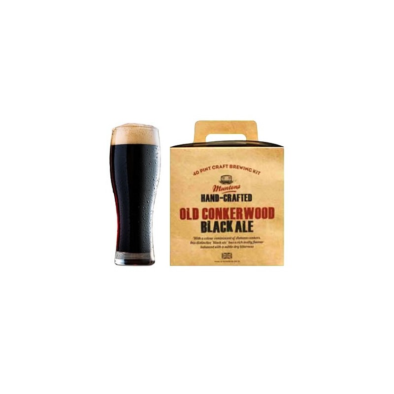 Muntons Hand Crafted Old Conkerwood Black Ale Beer Kit