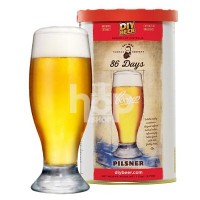Coopers 86 Days Pilsner beer kit