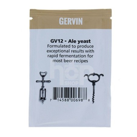 Gervin GV12 Ale Yeast Gervin GV12 Ale Yeast