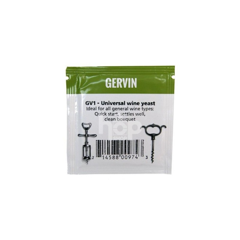 Gervin GV1 Universal Wine Yeast