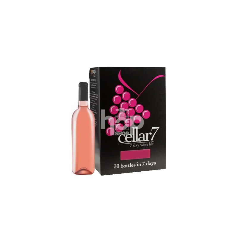 Cellar 7 Wine Kit, Merlot Blush