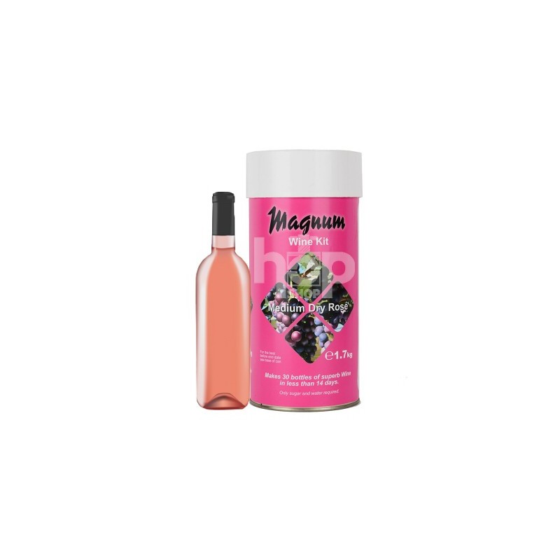 Magnum Medium Dry Rose Wine Kit