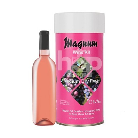 Magnum Medium Dry Rose Wine Kit