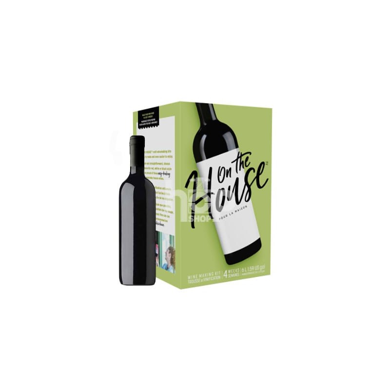 On The House Shiraz 30 Bottle Wine Kit for Sale