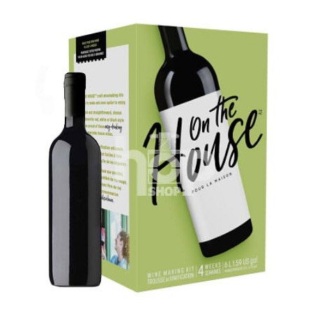 On The House Shiraz 30 Bottle Wine Kit for Sale