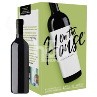 On The House Merlot Style 30 Bottle Wine Kit for Sale