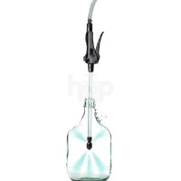 juice and wine Dame-jeanne/carboy glass 10l with basket ❀ for wort 