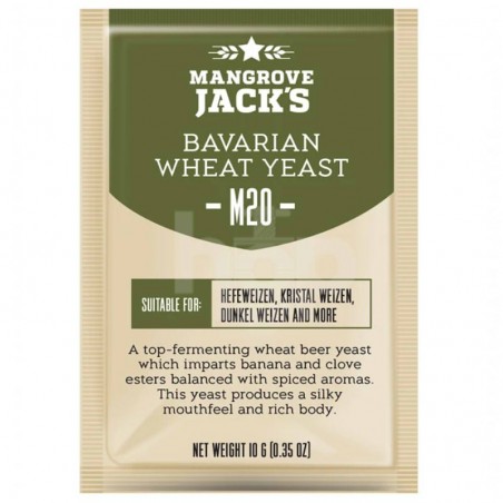 Mangrove Jacks M20 Bavarian Wheat Yeast Mangrove Jacks M20 Bavarian Wheat Yeast