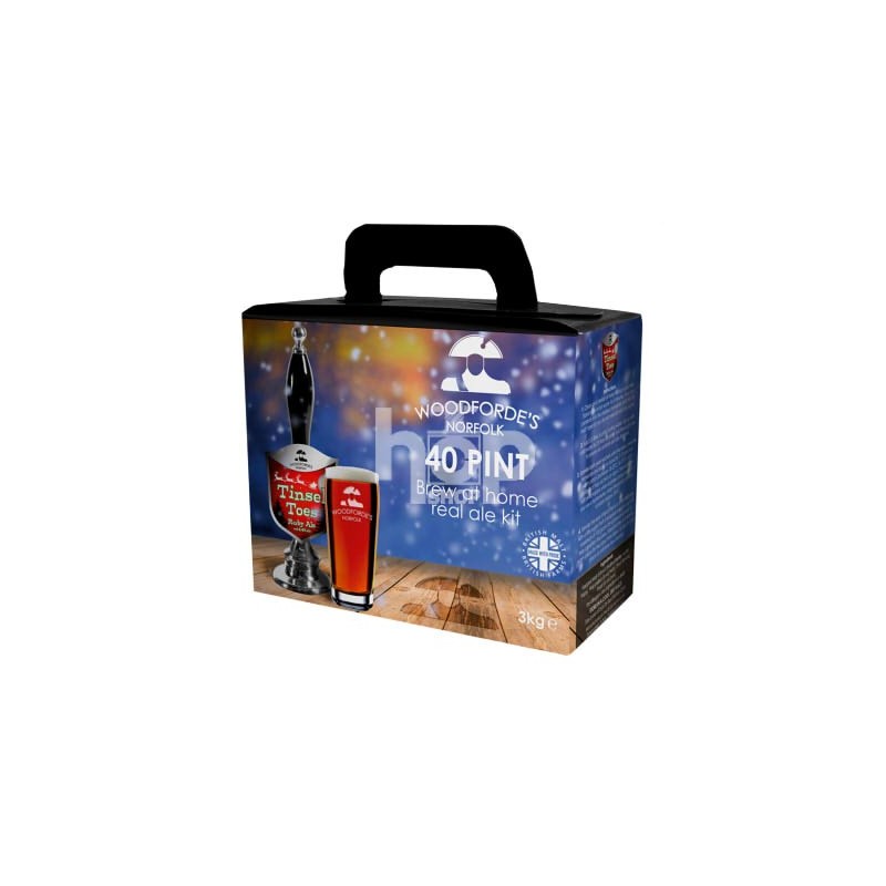 Woodfordes Tinsel Toes Beer Kit