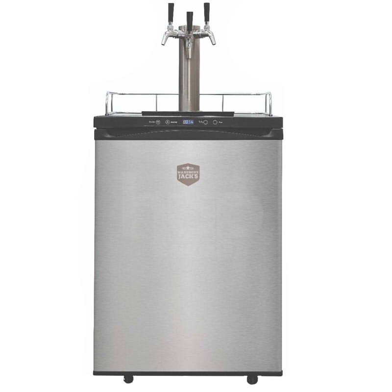 Mangrove Jack's 3 Tap Kegerator w/ Kegs Draft Beer at Home