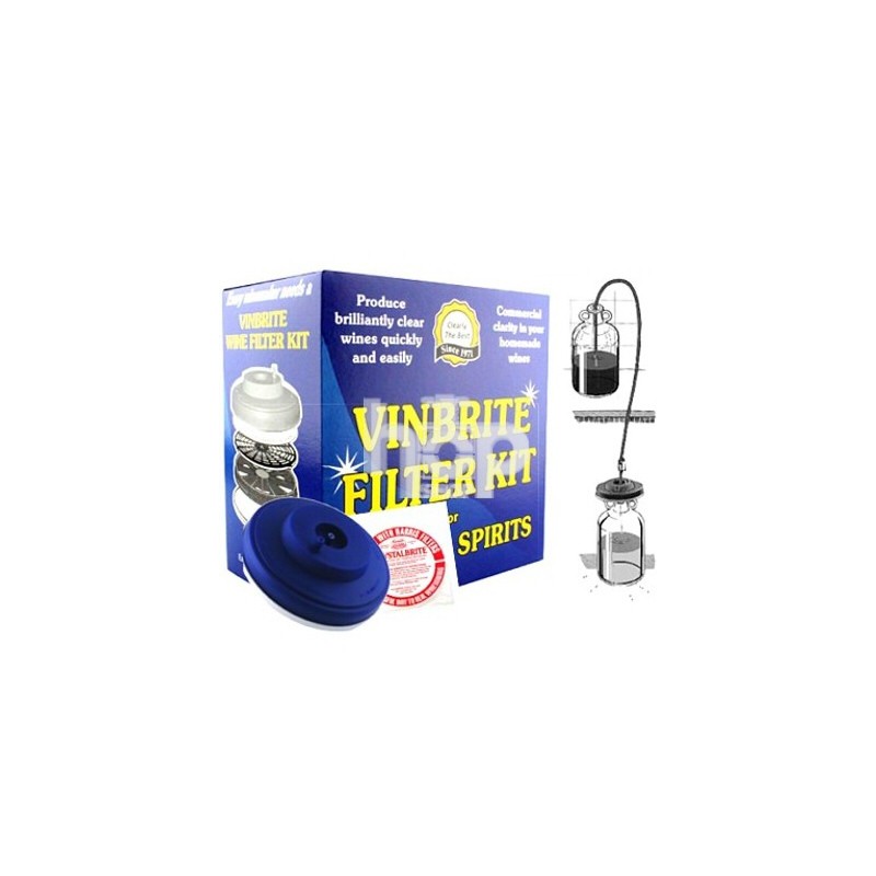 Vinbrite Filter Kit (MK3) Home Brew Spirit & Wine Filter