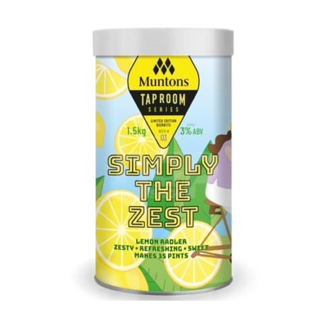 Muntons Tap Room Series Simply The Zest Lemon Radler Beer Kit