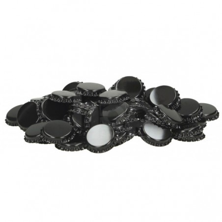 Black Bottle Crown Caps Black Bottle Crown Caps