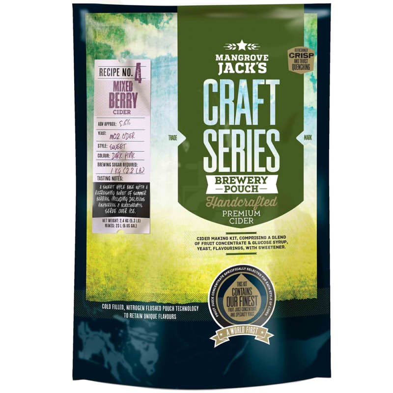 Mangrove Jacks Craft Series, Mixed Berry Cider Making Kit