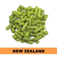 Motueka hop pellets – New Zealand aroma hops with fresh lime, citrus, and tropical notes, ideal for IPAs and Lagers.