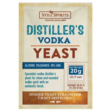 Distillers Yeast Vodka