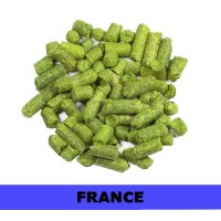 Strisselspalt hop pellets – Classic French aroma hops with floral, herbal, and mild spice notes, ideal for Lagers and Saisons.