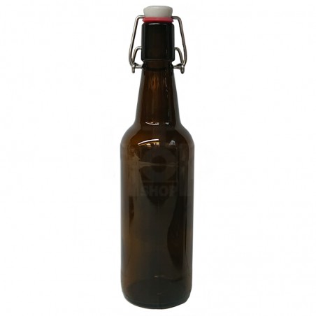 Flip top bottles 500ml - Amber