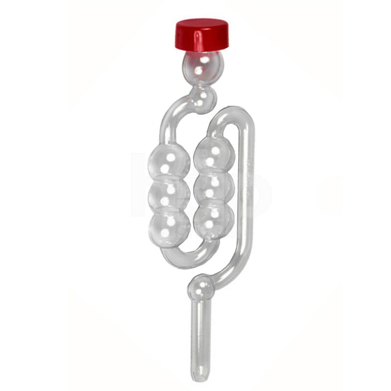 6 Chamber Bubbler Airlock With Cap