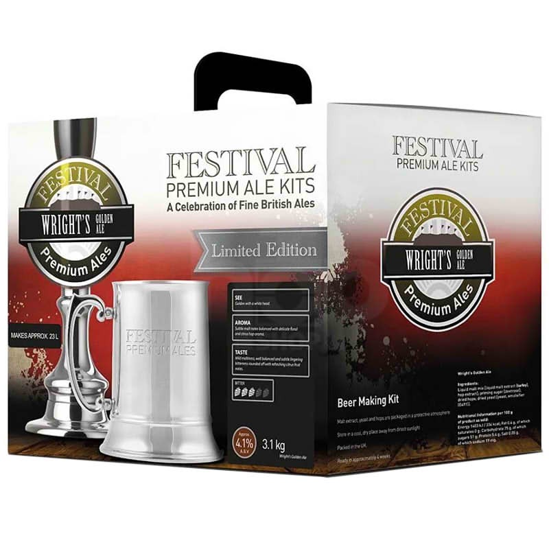 Festival Wright's Golden Ale Beer Kit