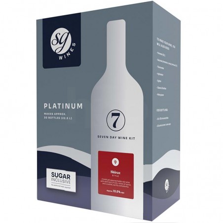 Solomon Grundy Platinum Wine Kit - Shiraz