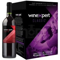 Winexpert Classic Trinity Red Wine Kit Box with Displayed Bottle for Crafting 30 Bottles